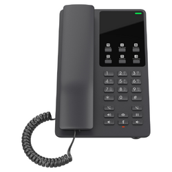 Grandstream GHP621W Desktop Hotel Phone w/ Built-in WIFI - Black