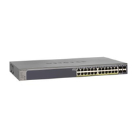 Netgear 24 Port Gigabit POE+ Ethernet Smart Managed Pro Switch with 4 SFP Ports 190W Prosafe