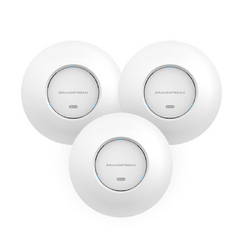 Grandstream GWN7660E-3PACK Hybrid 802.11AX WI-FI 6 AP AX3000 2X2 2.4 GHZ 3X3 5.0 GHZ Kits
