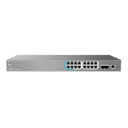 Grandstream GWN7802PPRO Enterprise Layer 2 Managed POE Network Switch 16 X GIGE 2 X SFP 250 Watt POE