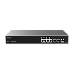 Grandstream GWN7811 Enterprise Layer 3 Managed Network Switch 8 X GIGE 2 X SFP