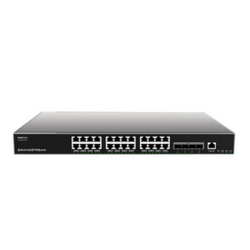 Grandstream GWN7813 Enterprise Layer 3 Managed Network Switch 24 X GIGE 4 X SFP