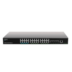 Grandstream GWN7813P Enterprise Layer 3 Managed POE Network Switch 24 X GIGE 4 X SFP