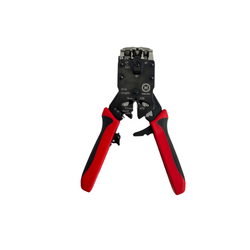 Professional Ratchet Modular Plug Crimper RJ45, RJ12 & RJ11 Crimping Tool