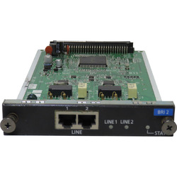 Panasonic NCP500/1000 BRI2 2-Port Basic Rate ISDN Line Card (KX-NCP1280) - Used