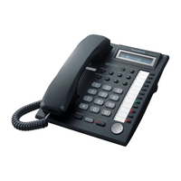 Panasonic KX-T7667 Digital Phone (Black) - Refurbished