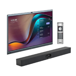 YEALINK 65" NON-INTERACTIVE MEETING DISPLAY W/ A40 ANDROID BAR+VCR11, SMALL TO MEDIUM ROOM