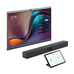 YEALINK 65" NON-INTERACTIVE MEETING DISPLAY W/ A40 ANDROID BR+CTP25, SMALL TO MEDIUM ROOM