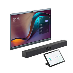 YEALINK 75" NON-INTERACTIVE MEETING DISPLAY W/ A40 ANDROID BAR+CTP25, SMALL TO MEDIUM ROOM