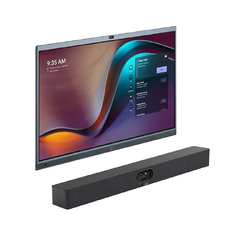 YEALINK 86" NON-INTERACTIVE MEETING DISPLAY W/ A50 ANDROID BAR+VCR11, LARGE ROOM
