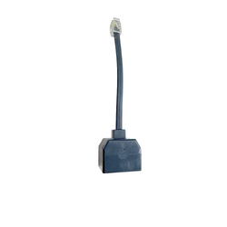 SPLITTER 0.075M RJ11 PLUG 4P4C TO 2 x RJ11 SocketS + 2 x RS1