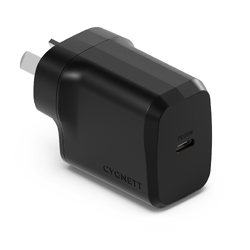 Cygnett PowerPlus 20W USB-C PD Fast Wall Charger