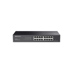 TP-LINK MERCUSYS 16-PORT GIGABIT DESKTOP/RACKMOUNT SWITCH, GbE(16), METAL CASE, 5YR