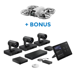 BONUS DJI NEO DRONE W/YEALINK (MVCS98-C5U-004) SMARTVISION 80 (3), MTOUCHPLUS, AVHUB, RCH40, XLRG