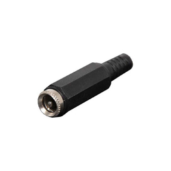 P0614 2.1mm Male DC Power Strain Relief Line Socket