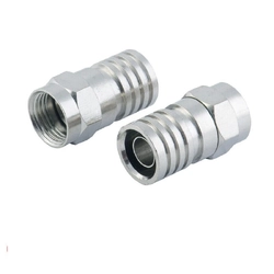 RG6 crimp type F connector