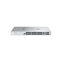 TP-LINK OMADA PRO 24-PORT MANAGED 10G L2+ SWITCH, SFP(20), COMBO(4), 10G SFP+(4), 1U, 5YR