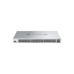 TP-LINK OMADA PRO 48-PORT MANAGED 10G L2+ SWITCH, POE+(48), 10G SFP+(4), 500W, 1U, 5YR