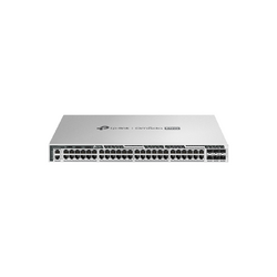 TP-LINK OMADA PRO 48-PORT MANAGED GIGABIT L3 SWITCH, GbE(48), 10G SFP+(6), 1U, 5YR