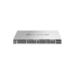 TP-LINK OMADA PRO 48-PORT MANAGED GIGABIT L3 SWITCH, POE+(48), 10G SFP+(6), 1440W, 1U, 5YR
