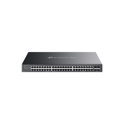 TP-LINK OMADA 52-PORT MANAGED GIGABIT RACK SWITCH, POE+(32), SFP(4), 230W, 5YR