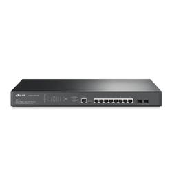 TP-LINK OMADA 8-PORT MANAGED GIGABIT L2+ SWITCH GBE(8),SFP(2), 5YR WTY