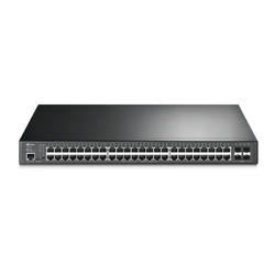 TP-LINK OMADA 52-PORT MANAGED GIGABIT L2+ SWITCH, POE+(48), SFP(4), 5YR WTY