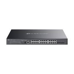TP-LINK OMADA 24-PORT MANAGED Gb L3 STACKLITE SWITCH,POE++(8)/POE+(16),10G SFP+(4),500W,5Y