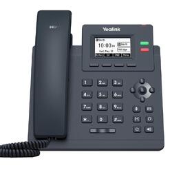 YEALINK (SIP-T31G) 2 LINE GIGABIT IP PHONE WITH HANDSET, DUAL PORT GIGABIT ETHERNET
