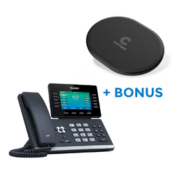 BONUS BLACK COMSOL QI CHARGER W/YEALINK (SIP-T54W) 16 LINE IP PHONE WITH HANDSET