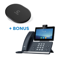 BONUS BLACK COMSOL QI CHARGER W/YEALINK (SIP-T58W-CAMERA) IP PHONE WITH HANDSET