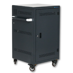 SchoolTech 30 USB-C Charging Trolley for iPads, Chromebooks, and up to 15” Laptops