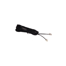 3M RJ12 6P4C Conductor Line Cord Black