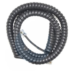 Generic Curly Telephone Cord 5M Black