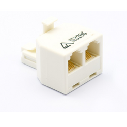 Modular adaptor 6P6C pin1 -- pin1on lead