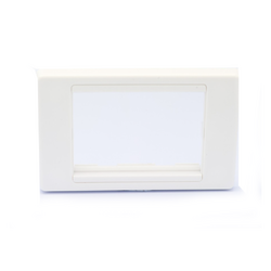 Un-equipped shuttered plate