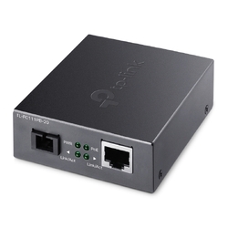 TP-Link TL-FC111PB-20 10/100Mbps WDM Media Converter with 1-Port PoE