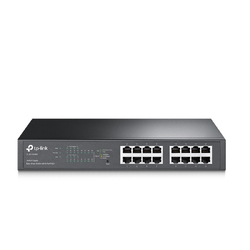 TL-SG1016PE 16-Port Gigabit Desktop/Rackmount PoE+ Easy Smart Switch