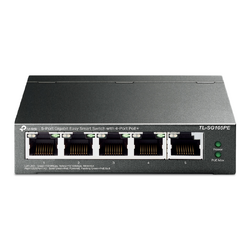 TL-SG105PE 5-Port Gigabit Switch with 4-Port PoE+