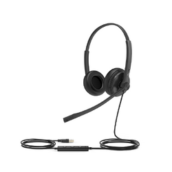 YEALINK BONUS USB-A TO USB-C ADAPTER WITH WIRED (UH34 SE) MS STEREO HEADSET, USB-A