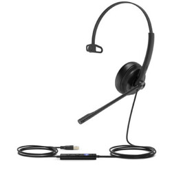 YEALINK WIRED (UH34) MS MONO HEADSET , NOISE CANCELLING MIC ,3.5MM & USB-A