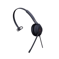 YEALINK WIRED (UH37) UC MONO HEADSET, NOISE CANCELLING MIC, LEATHER, USB-C, C TO A ADAPTOR