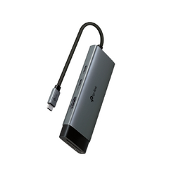 TP-LINK 7 PORT HUB, HDMI 4K@60Hz(1), SD/microSD(2), 100W PD(1), USB-C(1), USB-A(2), 1YR