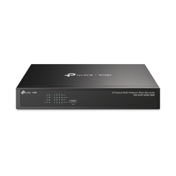 TP-LINK VIGI NVR1008H 8MP 8 CHANNEL POE+ NETWORK VIDEO RECORDER, 3YR WTY