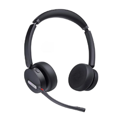 Yealink (WH64) Bluetooth DECT Hybrid Headphones - MS - Stereo - WDD60 DECT Dongle - No Base Station