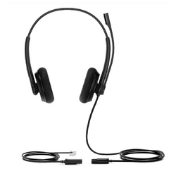 YEALINK YHS34 DUAL WIDEBAND HEADSET COMPATIBLE WITH CISCO 79XX IP PHONES, AVAYA V AND VI
