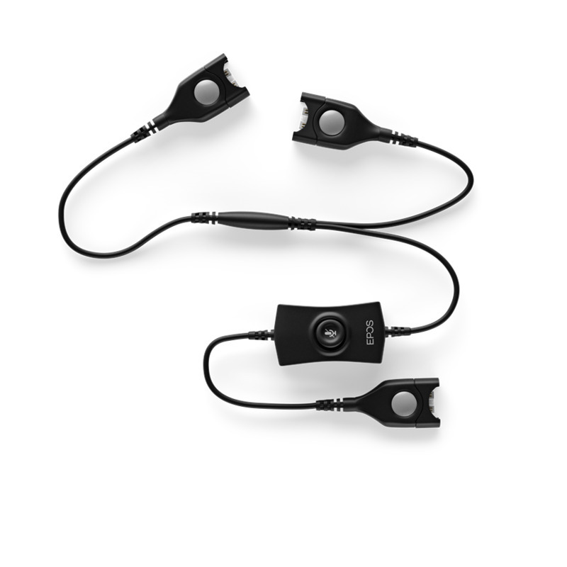 ATC 02 Headset training bottom cable w/ mute, ED to ED