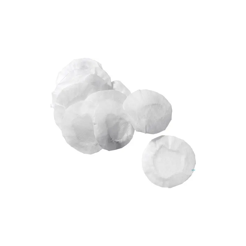 HPH 02 - Hygienic soft cotton white cover for leatherette or foam ear pads. (50 pcs)