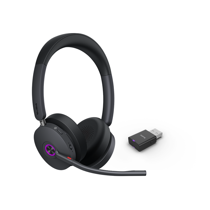 YEALINK BLUETOOTH DECT (WH68) MS HYBRID HEADSET,4MIC FOR HYBRID ANC,4MIC NOISECANCELLATION