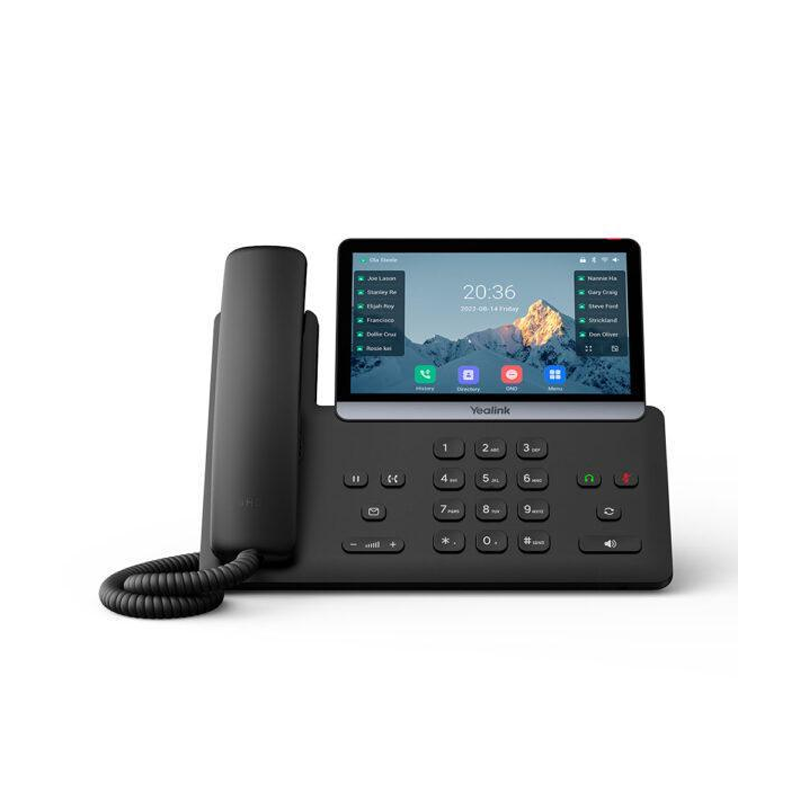 Yealink (SIP-T77U) IP Phone - 7" Touchscreen -16 SIP Accounts - Dual USB - HD Voice - POE - LIN